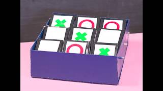 How to Make a Cardboard Tic Tac Toe Game at Home