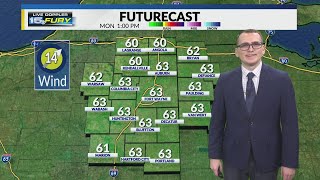 May-like warmth this afternoon