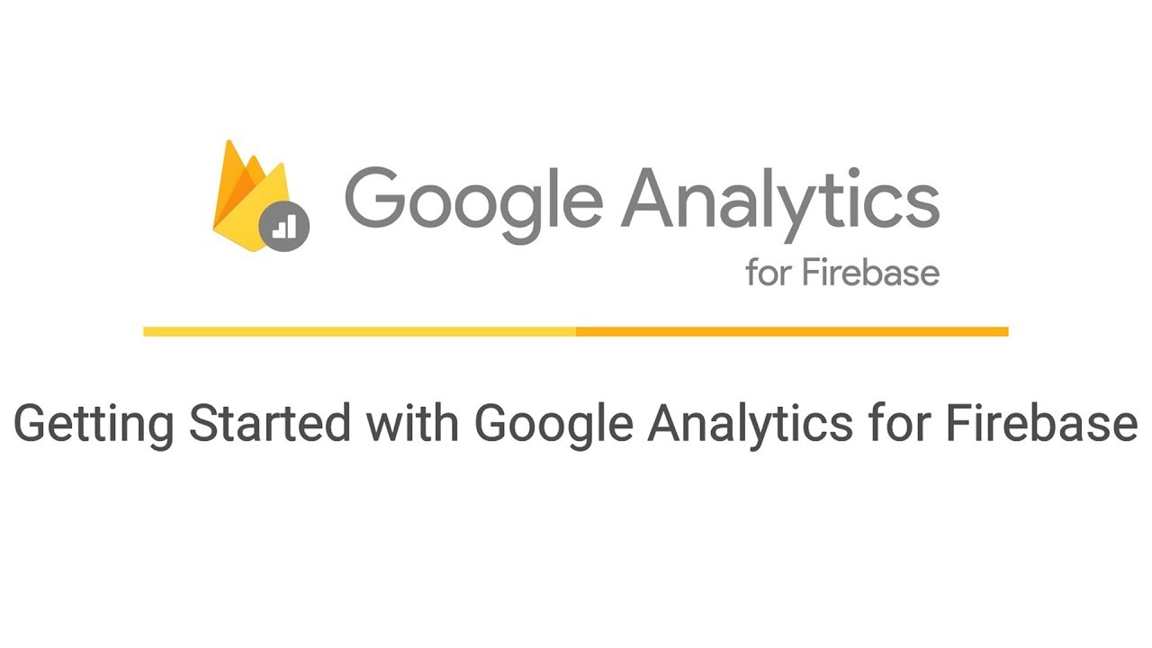 Getting Started With Google Analytics For Firebase - YouTube