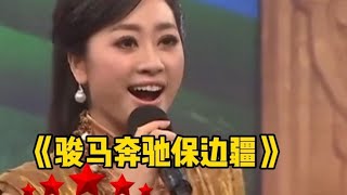 金婷婷的一首《骏马奔驰保边疆》旋律豪迈奔放，让人听来热血沸腾