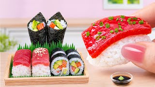 Amazing Miniature Crispy California Sushi Rolls 🍣| Mini Cooking