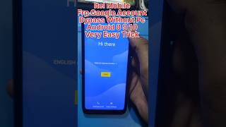 All Itel Bypass Google Account/FRP Lock |ANDROID 8 9 10 (Without PC) #short #frpbypass