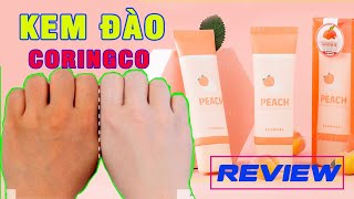 [ Review ] Kem đào Coringco Peach Hàn Quốc | Dưỡng trắng nâng tone da cực đẹp