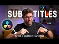 DaVinci Resolve 19 - Add SUBTITLES in the FREE vs PAID Version like a Pro