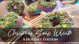 Christmas Soap Wreaths: Adorable gifts & how to make them | Oils&Butters
