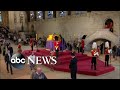 Thousands wait to see Queen Elizabeth’s coffin in Westminster Hall