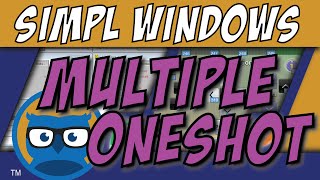 Crestron SIMPL Windows MULTIPLE ONE SHOT Symbol