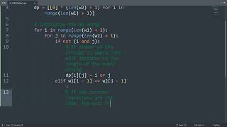 Leetcode 72. Edit Distance in Python | Python Leetcode | Python Coding Tutorial | Python Coding ASMR