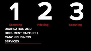 Digitisation and document capture | Canon Business Services