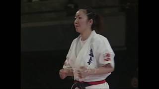 【新極真会】第25回全日本ウエイト制大会女子軽量級準決勝　福田美々子vs砂川久美子   SHINKYOKUSHINKAI