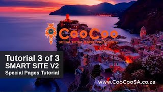 CooCoo Smart Site - Special Pages - Professional Joomla Website Design in under 60 minutes