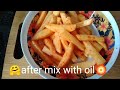 oven baked french fries අල කූරු අවන් එකේ හදමු frenchfries