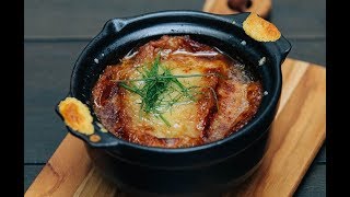 ซุปหัวหอมสไตล์ญี่ปุ่น Japanese Styled Onion Soup : พลพรรคนักปรุง