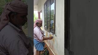 പുട്ടി അടിക്കൽ ഇങ്ങനെ ആണ് #painting #wallputty #whitewash #puttywork #whitecement