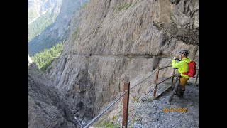 MTB: Uina Schlucht. Von Burgeis(Vinschgau-Südtirol).