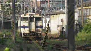 JR九州　鹿児島車両センターから　キハ47鹿児島中央駅～山川駅1353D　第一乾燥場踏切　撮影日2023 8 14