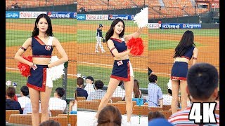 [4K]180725 박기량 롯데 자이언츠 치어리더 직캠 (Korean CheerLeader Park Ki Ryang) 공격응원 부산 사직구장 by BusanWolf