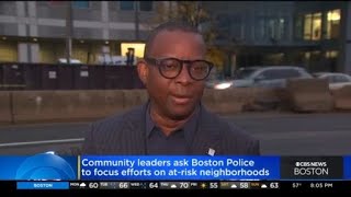 Community leaders ask Boston Police to focus efforts on at-risk neighborhoods