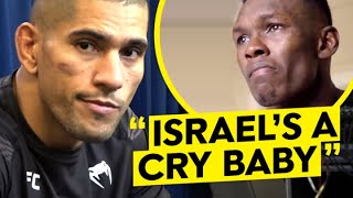 Alex Pereira Says He Saw "Arrogant” Israel Adesanya Crying After Their Rematch!