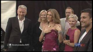 Celine Dion in Kraków - The Making Of - Part 4 Before The Concert