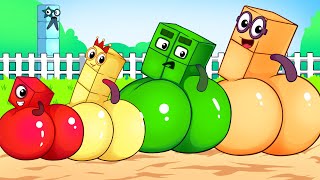 Numberblocks Five Will Be Choose The Right Numberblocks 1 3 4 2 ??? - Numberblocks Funny Animation