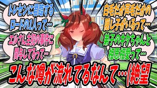 【ウマ娘】『心当たりが全くないのになぜか最近自分を見かける学園生がヒソヒソ話をしてるのであまり気は進まないけどネットでエゴサーチしちゃうナイスネイチャ』