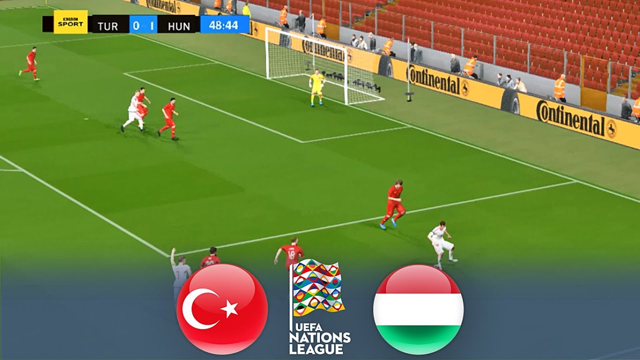 Turkey Vs Hungary - UEFA Nations League 2020 - League B - Group 3 - 03 ...