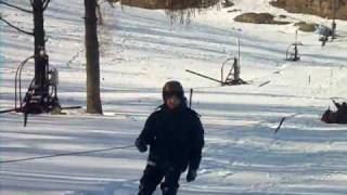 Snowboarding  in Mongolia, Erdenet