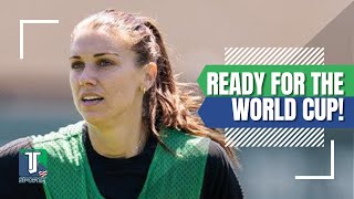 WATCH: Megan Rapinoe, Alex Morgan, and the USWNT TRAIN ahead of World Cup OPENER against Vietnam