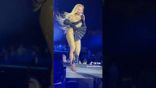 BEYONCE performing HEATED at MINNEAPOLIS