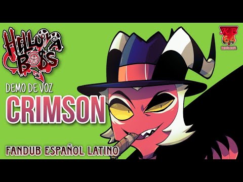 [HELLUVA BOSS] Demo De Voz - Crimson (Padre De Moxxie) | FANDUB ESPAÑOL ...