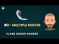Flask Python Crash Course #2 Create multiple routes in Flask