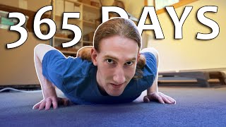 I did 100 pushups every day for a YEAR