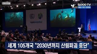 세계 105개국 “2030년까지 산림파괴 중단” [GOODTV NEWS 20211103]