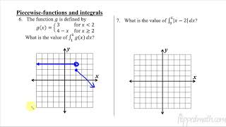 Calculus AB/BC – 6.6 Applying Properties of Definite Integrals