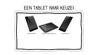 Maak kans op een gratis tablet naar keuze!