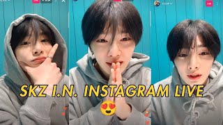 {Sub} Stray Kids I.N. Instagram Live 💕 (23 Feb 2025)