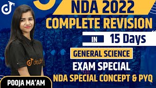 Target NDA 2022 | 15 Days Maha Revision | Concepts and PYQs | Biology | Pooja Mam | Doubtnut Defence