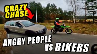 Stupid, Crazy & Angry People Vs Bikers - Best Motorcycle Road Rage 2024