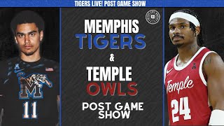 Tigers Live! Post Game Show: Memphis Tigers vs Temple Owls