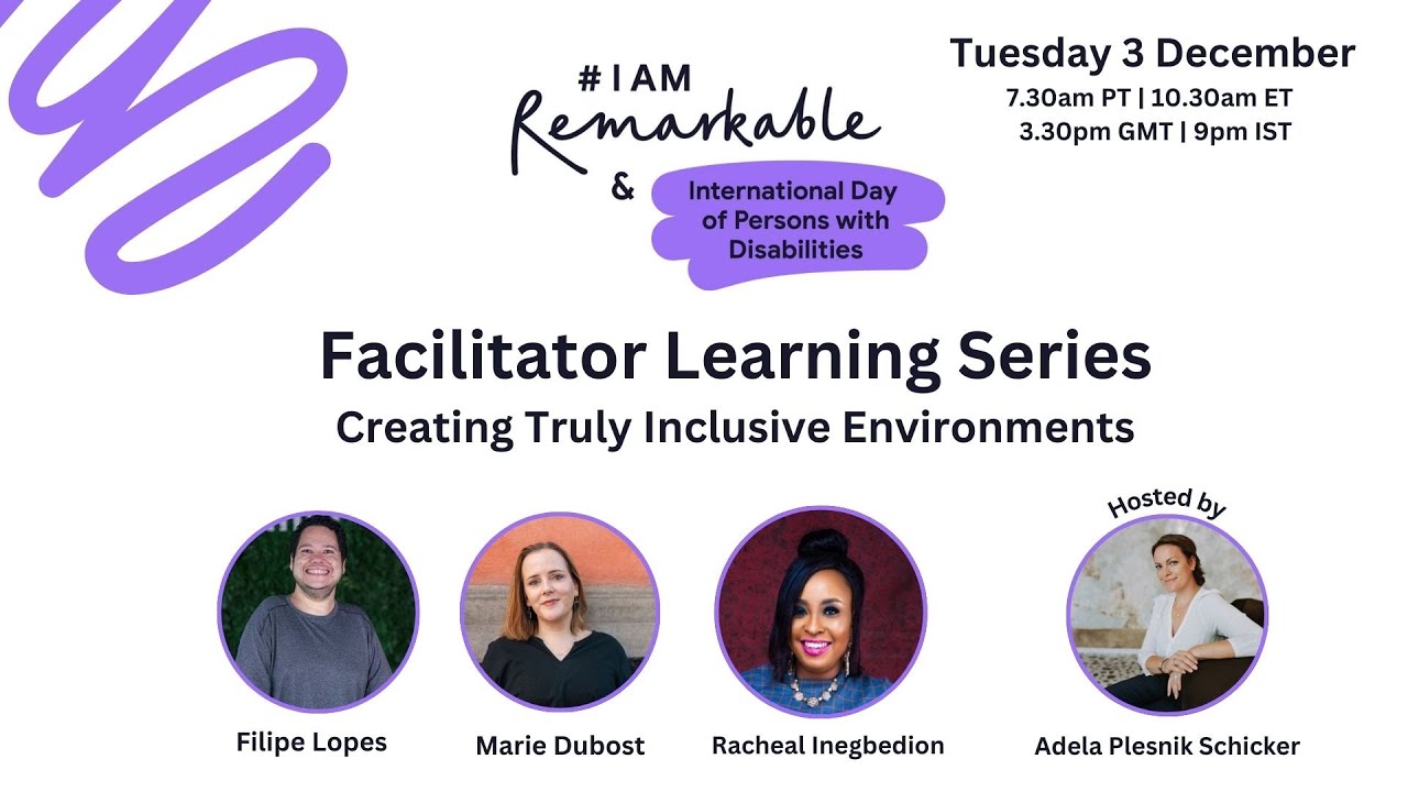 Iamremarkable International Day Of Persons With Disabilities Creating
