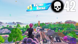42 Elimination Solo vs Squads Win (Fortnite Chapter 4 Gameplay)