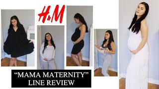 HUGE H\u0026M MATERNITY REVIEW AND TRY-ON HAUL | my honest opinion... | Halle Ryann