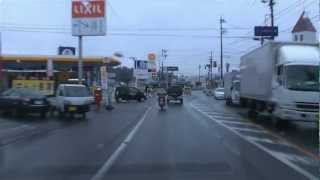 [drive japan]2013年撮影 三重県伊賀市内の風景(Route25 Central Iga) Part.1