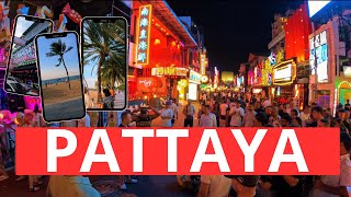 Pattaya Vibes in Night \u0026  Day Adventures: 🌅🌃 Pattaya Walking Tour 4K