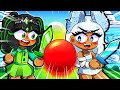 CRYSTAL AND EMERALD THE CRYSTALLINE GAMEZ PLAY BLADE BALL IN ROBLOX