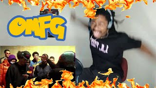 I HAD TO WALK OFF IT GOT TOO PERSONAL! 🔥🎤AMP 3V3 RAP BATTLE REACTION!!
