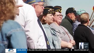 Hundreds gather in White Bear Lake for funeral procession of fallen Master Sergeant Nicole Amor