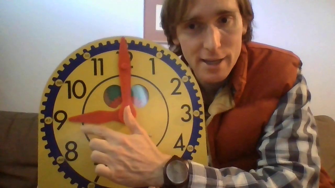 Chapter 14 Lesson 1 Telling Time To The Hour Youtube