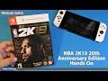 NBA 2K19 20th Anniversary Edition Hands On